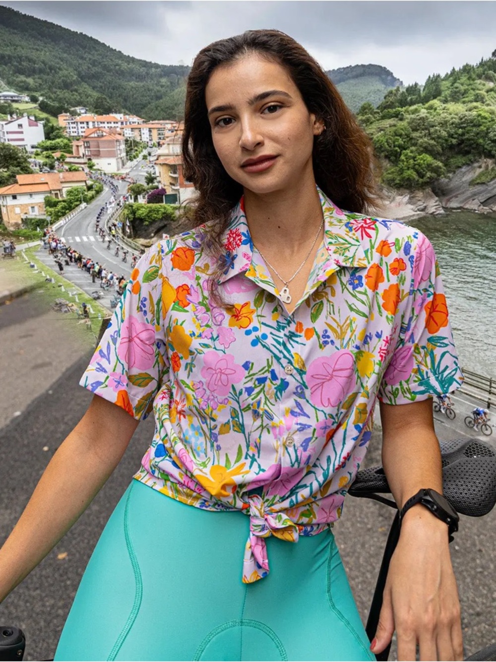 Ostroy Resort Cycling Shirt - Wildflower S